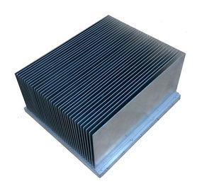 La protuberancia de aluminio clara del disipador de calor de Alodined perfila 6063-T5 para la industria
