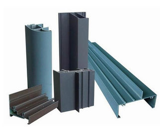 Pulverice las protuberancias de aluminio pintadas 6063-T5/6060-T5 del perfil para la construcción