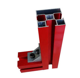 El polvo pintó los perfiles 6063-T5/6060-T5 de la protuberancia de la ventana de aluminio