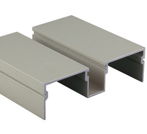 Perfil de aluminio industrial anodizado para la piscina de la radiación/el calentador Elecro-Solares del BALNEARIO