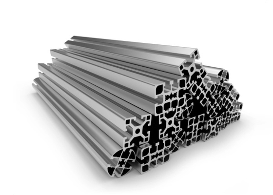 El Ce 6063 anodizó la planta de fabricación de aluminio del perfil ranura ranura/V de T