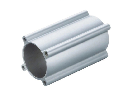El polvo rocía el estruendo de aluminio industrial del perfil T66 anodizó para el cilindro neumático