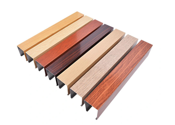 Espray de polvo de aluminio del perfil de la construcción de madera de la transferencia para Windows