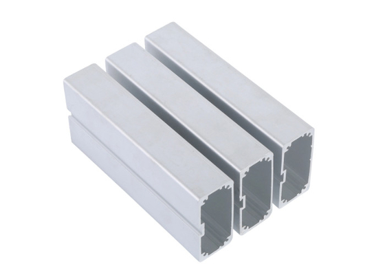 Perfil de extrusión de aluminio anodizado 2A12, 2024, 7075, 7055, 7150, 6082 Con perforación de corte