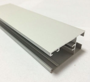 Perfiles de aluminio pintados polvo blanco de la protuberancia para la puerta deslizante