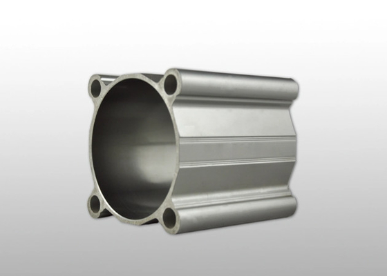 T4 anodizó el perfil de aluminio industrial AAMA COMO perforación que molía