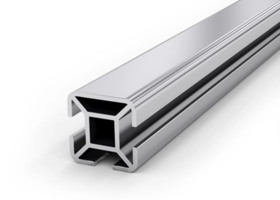 La perforación que corta el perfil de aluminio industrial T ranura T66 electroforético