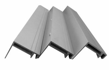 Nautural anodizó el marco del panel solar de aluminio, perfiles de aluminio de la protuberancia