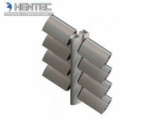 Marcos de puerta de aluminio industriales anodizados, persianas/protuberancia Porifle de Eluminum del obturador