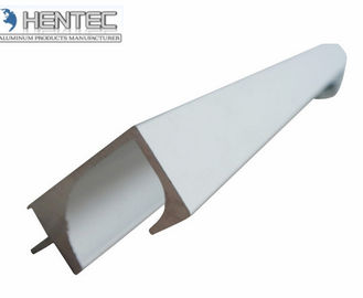 Perfil de aluminio T4 de la protuberancia del estándar 6061 en puerta y ventana del marco