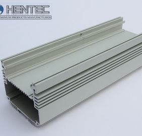 Cubierta eléctrica pulida acero de los perfiles de aluminio industriales, Shell eléctrico